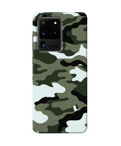 Camouflage Samsung S20 Ultra Back Cover