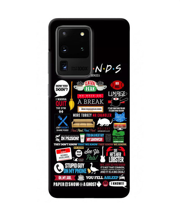 Friends Samsung S20 Ultra Back Cover