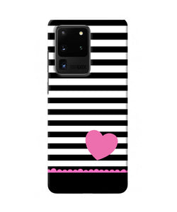Abstract Heart Samsung S20 Ultra Back Cover