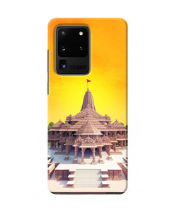 Ram Mandir Ayodhya Samsung S20 Ultra Back Cover