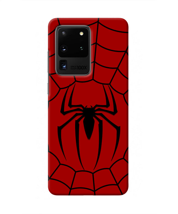Spiderman Web Samsung S20 Ultra Real 4D Back Cover