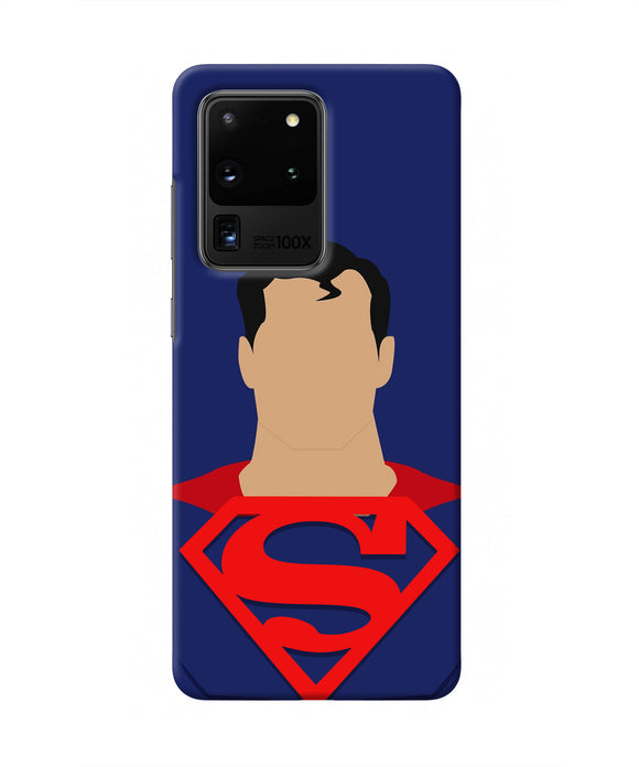 Superman Cape Samsung S20 Ultra Real 4D Back Cover