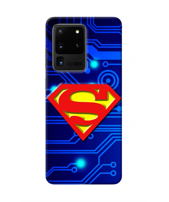 Superman Abstract Samsung S20 Ultra Real 4D Back Cover