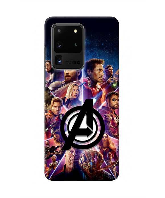 Avengers Superheroes Samsung S20 Ultra Real 4D Back Cover