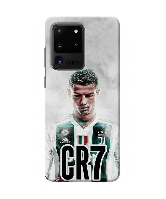 Christiano Football Samsung S20 Ultra Real 4D Back Cover