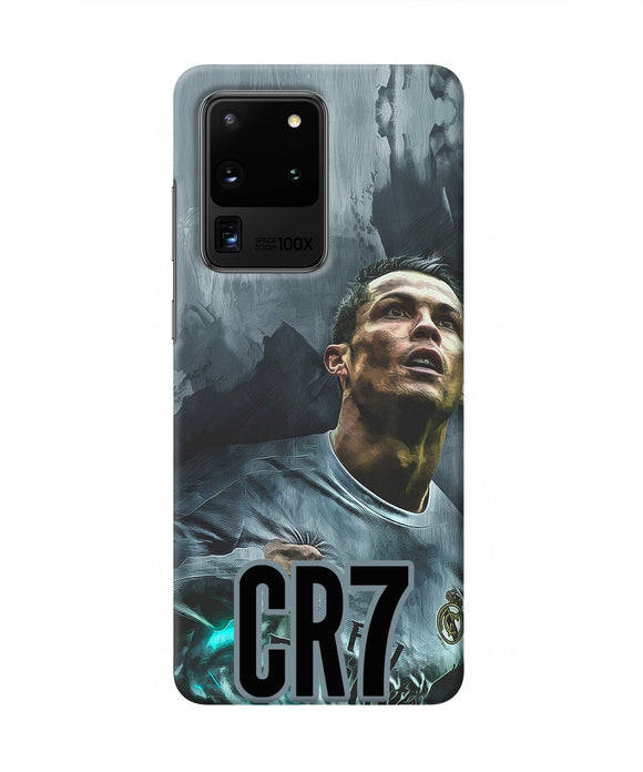 Christiano Ronaldo Samsung S20 Ultra Real 4D Back Cover