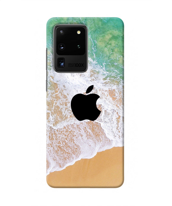 Apple Ocean Samsung S20 Ultra Real 4D Back Cover