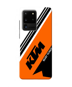 KTM Abstract Samsung S20 Ultra Real 4D Back Cover