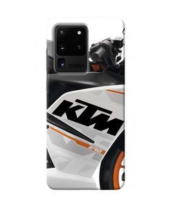 KTM Bike Samsung S20 Ultra Real 4D Back Cover