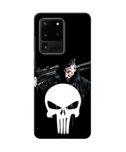 Punisher Character Samsung S20 Ultra Real 4D Back Cover