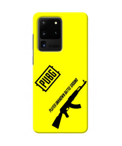 PUBG AKM Gun Samsung S20 Ultra Real 4D Back Cover