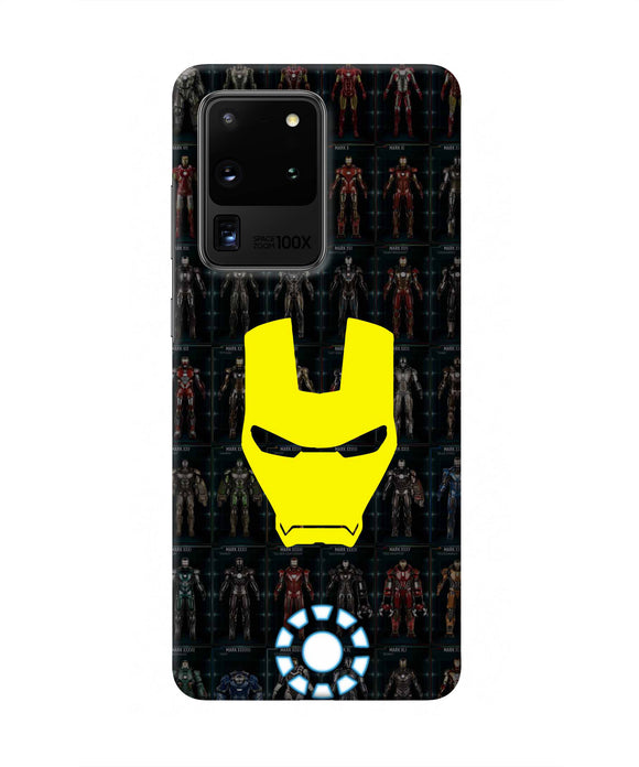 Iron Man Suit Samsung S20 Ultra Real 4D Back Cover