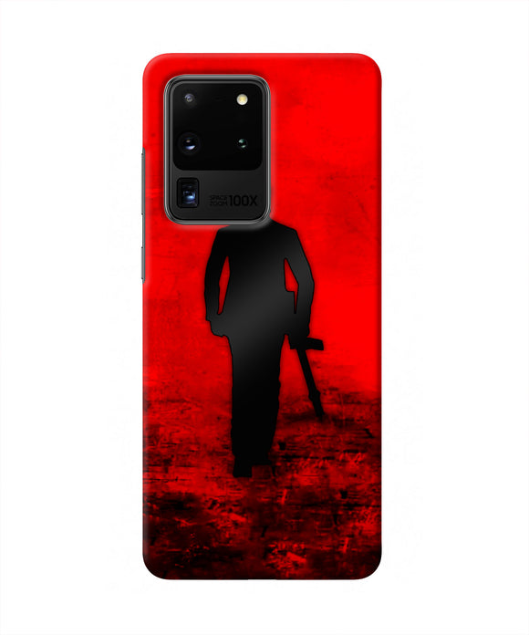Rocky Bhai with Gun Samsung S20 Ultra Real 4D Back Cover