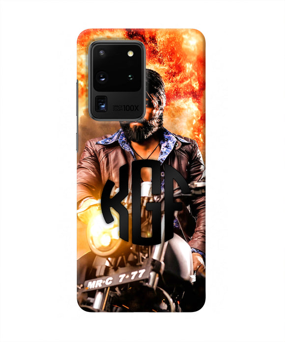 Rocky Bhai on Bike Samsung S20 Ultra Real 4D Back Cover
