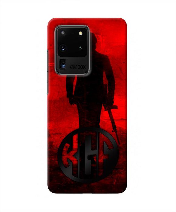 Rocky Bhai K G F Chapter 2 Logo Samsung S20 Ultra Real 4D Back Cover