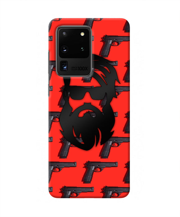 Rocky Bhai Beard Look Samsung S20 Ultra Real 4D Back Cover