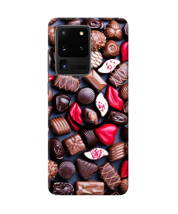 Chocolates Samsung S20 Ultra Pop Case