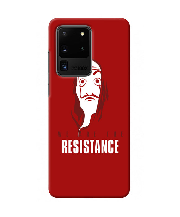 Money Heist Resistance Quote Samsung S20 Ultra Back Cover