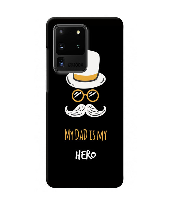 My Dad Is My Hero Samsung S20 Ultra Back Cover