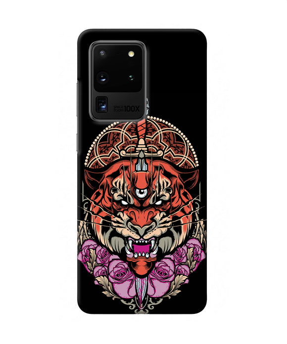 Abstract Tiger Samsung S20 Ultra Back Cover