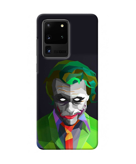 Abstract Dark Knight Joker Samsung S20 Ultra Back Cover