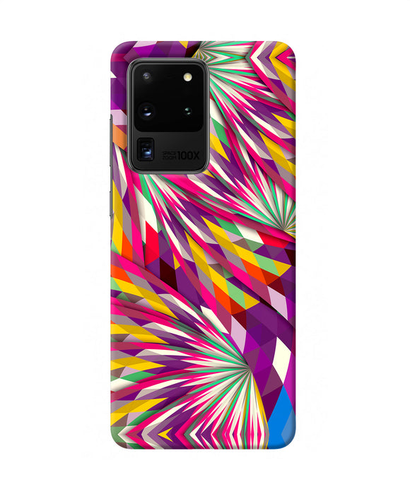 Abstract Colorful Print Samsung S20 Ultra Back Cover