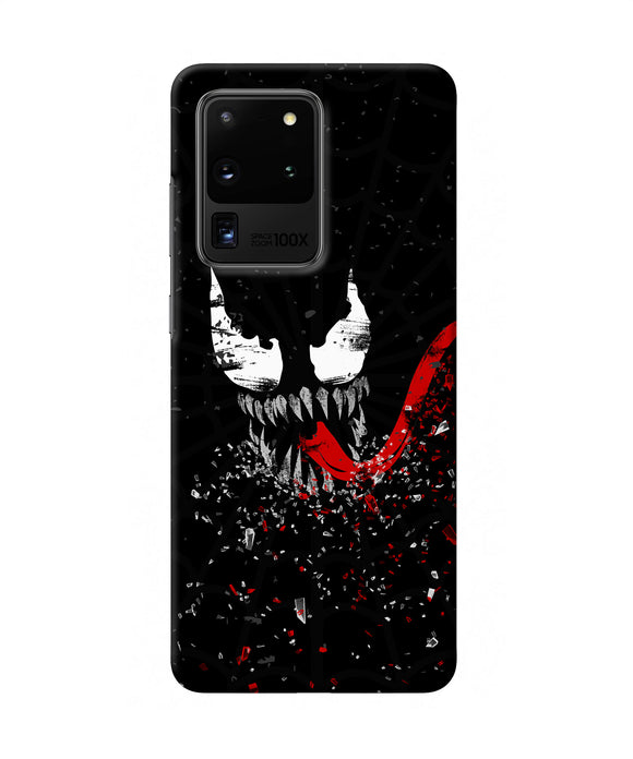 Venom Black Poster Samsung S20 Ultra Back Cover