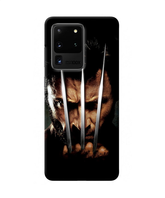 Wolverine Poster Samsung S20 Ultra Back Cover
