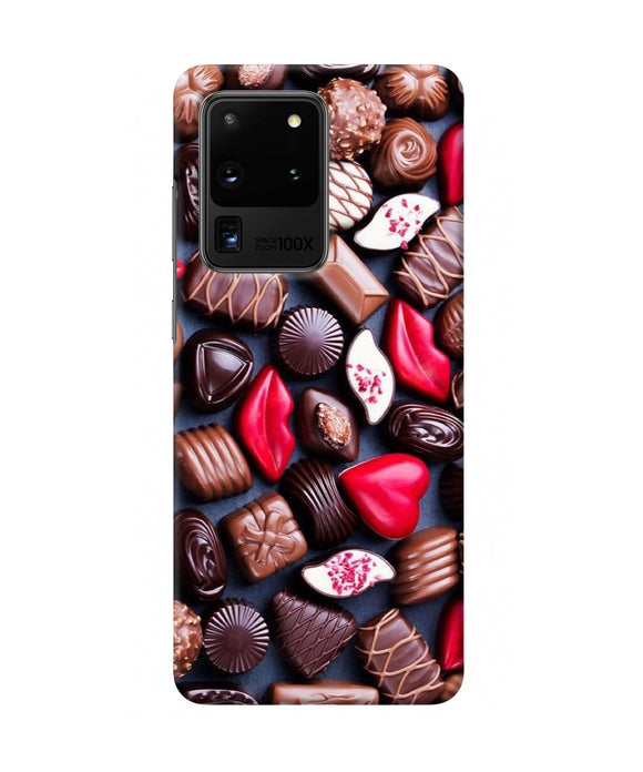 Valentine Special Chocolates Samsung S20 Ultra Back Cover