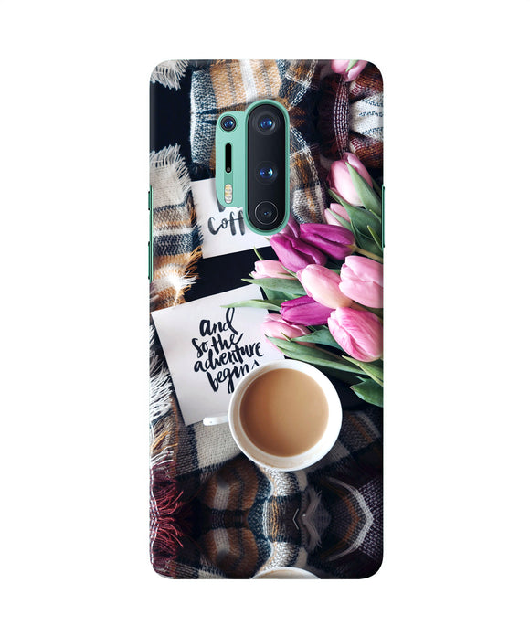 Love Coffee Quotes Oneplus 8 Pro Back Cover