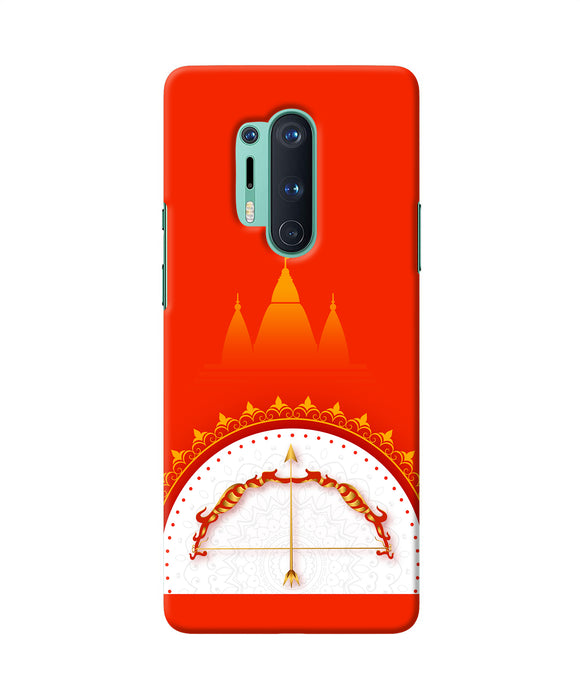 Ram Mandir Bow Arrow Oneplus 8 Pro Back Cover