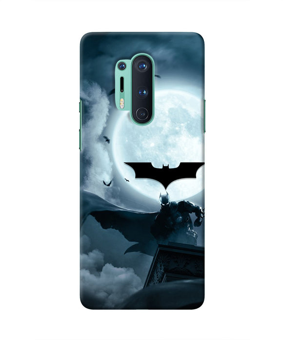 Batman Rises Oneplus 8 Pro Real 4D Back Cover