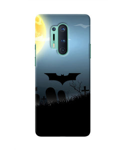 Batman Scary cemetry Oneplus 8 Pro Real 4D Back Cover