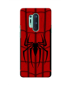 Spiderman Costume Oneplus 8 Pro Real 4D Back Cover