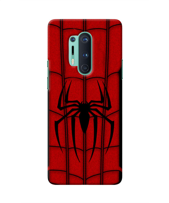 Spiderman Costume Oneplus 8 Pro Real 4D Back Cover