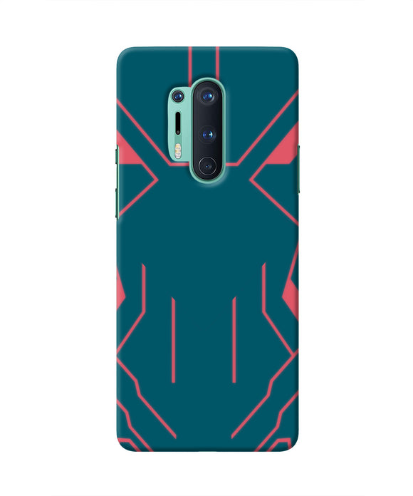 Superman Techno Oneplus 8 Pro Real 4D Back Cover