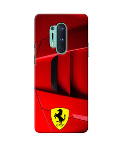 Ferrari Car Oneplus 8 Pro Real 4D Back Cover