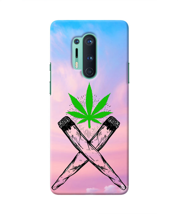 Weed Dreamy Oneplus 8 Pro Real 4D Back Cover