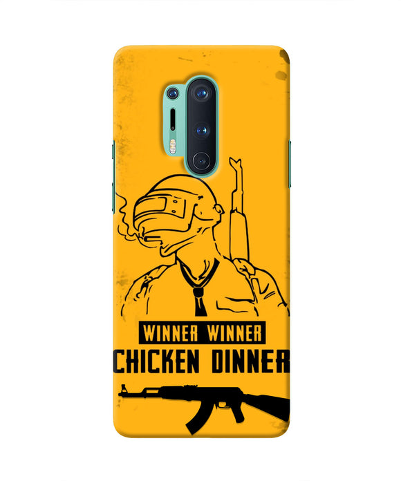 PUBG Chicken Dinner Oneplus 8 Pro Real 4D Back Cover