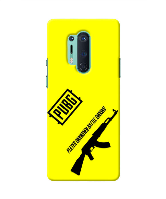 PUBG AKM Gun Oneplus 8 Pro Real 4D Back Cover