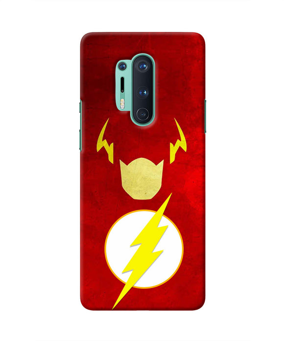 Flash Character Oneplus 8 Pro Real 4D Back Cover