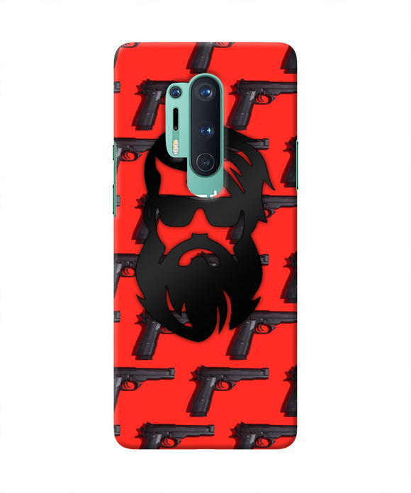 Rocky Bhai Beard Look Oneplus 8 Pro Real 4D Back Cover