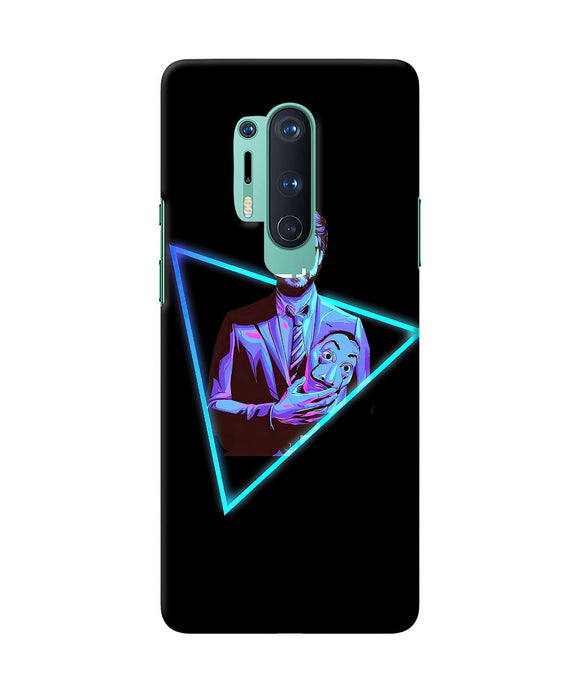 Money Heist Professor In Pub Oneplus 8 Pro Back Cover