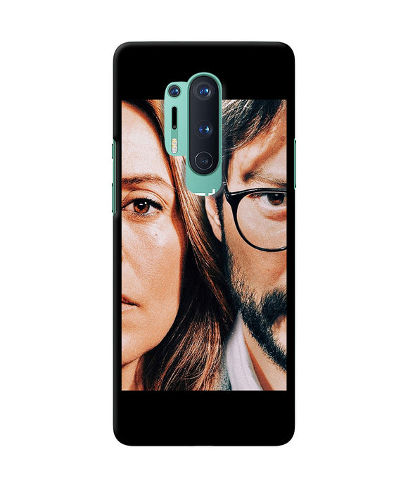 Money Heist Professor With Rachel Oneplus 8 Pro Back Cover