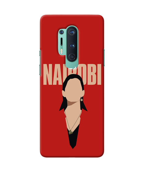 Nairobi Paint Money Heist Oneplus 8 Pro Back Cover