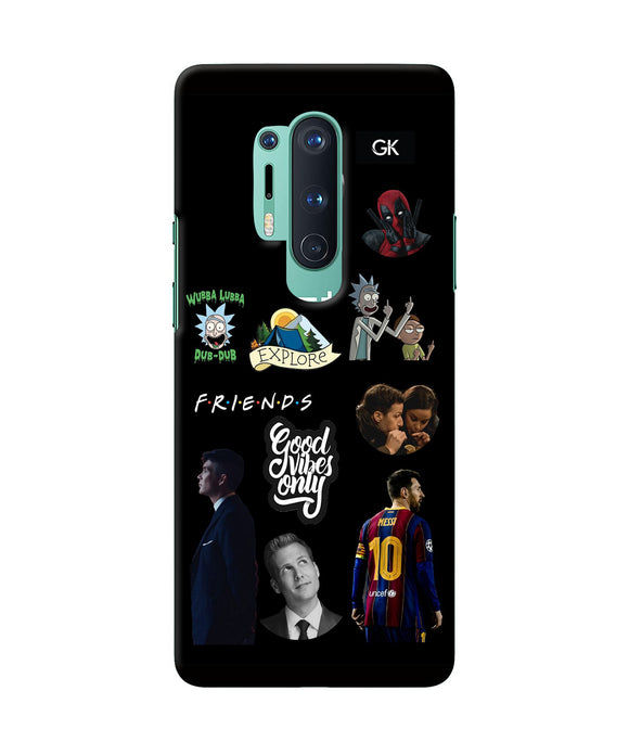 Positive Characters Oneplus 8 Pro Back Cover