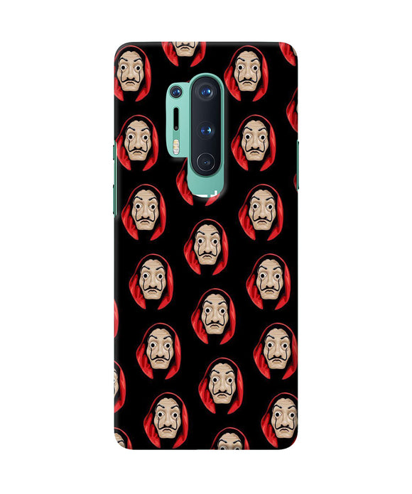 Money Heist Mask Oneplus 8 Pro Back Cover