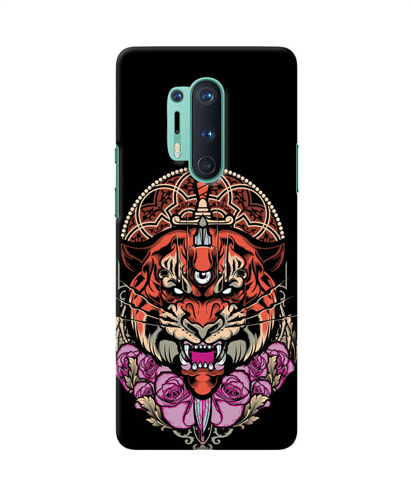 Abstract Tiger Oneplus 8 Pro Back Cover