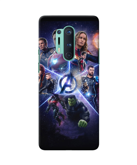 Avengers Super Hero Poster Oneplus 8 Pro Back Cover