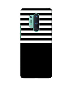 Black And White Print Oneplus 8 Pro Back Cover